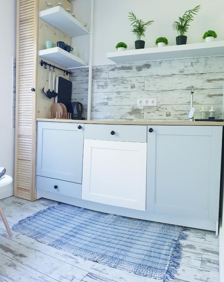 Cosy&White Apartment In ダウガフピルス エクステリア 写真